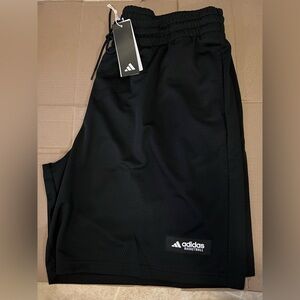 adidas Men’s Mesh Basketball Shorts - 2XL - Black - New with Tags